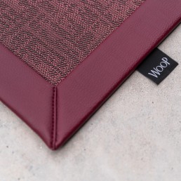 alfombra vinilo cenefa tejido woven vinyl rug border